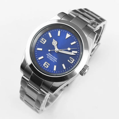 Custom Logo Luxury NH35 Watch for Women Men Watches 36MM/39MM Automatic Mechanical Wristwatches Sapphire Lume 10Bar Dive Reloj