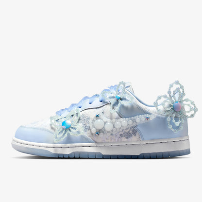Nike Authentic Dunk Low – dámske módne ľahké ležérne tenisky s kvetinovým vzorom HV8575-100