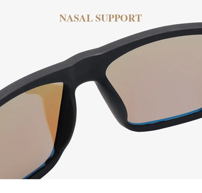 2022 Luxury Polarized Sunglasses Men Women Fashion Square Male Sun Glasses Vintage Driving Fishing Eyeglasses Sport Shades UV400