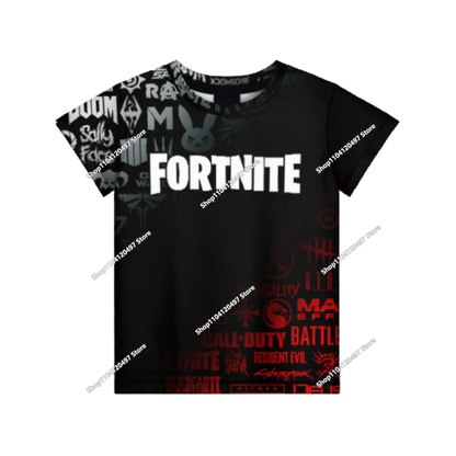 Sudadera con capucha Fortnite Anime para niños, streetwear hip-hop para hombre, ropa deportiva casual de corte holgado, moda outdoor