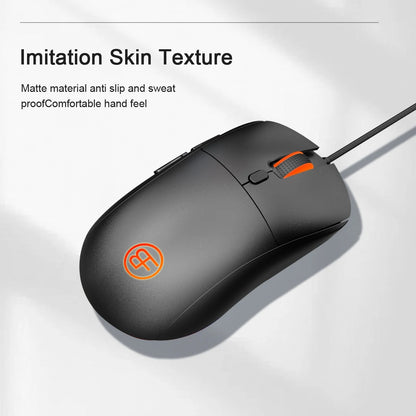 Wired Mouse USB Wired Optical Mouse Ergonomic 7200 DPI Adjustable 6 Buttons Office Mice for PC Laptop Computer Macbook Gamer