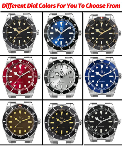 Watchdives WD7922 Quartz Watch VH31 Movement 200m Waterproof Men Watches Sapphire Crystal Luminous Vintage Watches with Gift Box