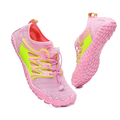 Men's Trail Running Shoes, Lightweight Athletic Zero Drop Barefoot Shoes Non-Slip Outdoor Walking Minimalist Shoes for Women