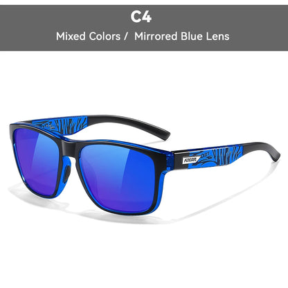 Ochelari de soare polarizați pentru bărbați KDEAM, mărime XXL, ochelari de protecție pentru sporturi în aer liber, lățime totală 155 mm, ochelari de soare extra mari