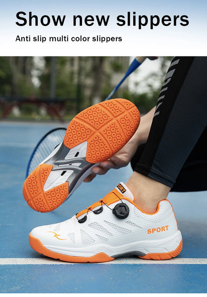 Men Badminton Shoes Non-slip Breathable Sneakers High Quality Table Tennis Shoes Wear Resistant Competition Volleyball Shoes