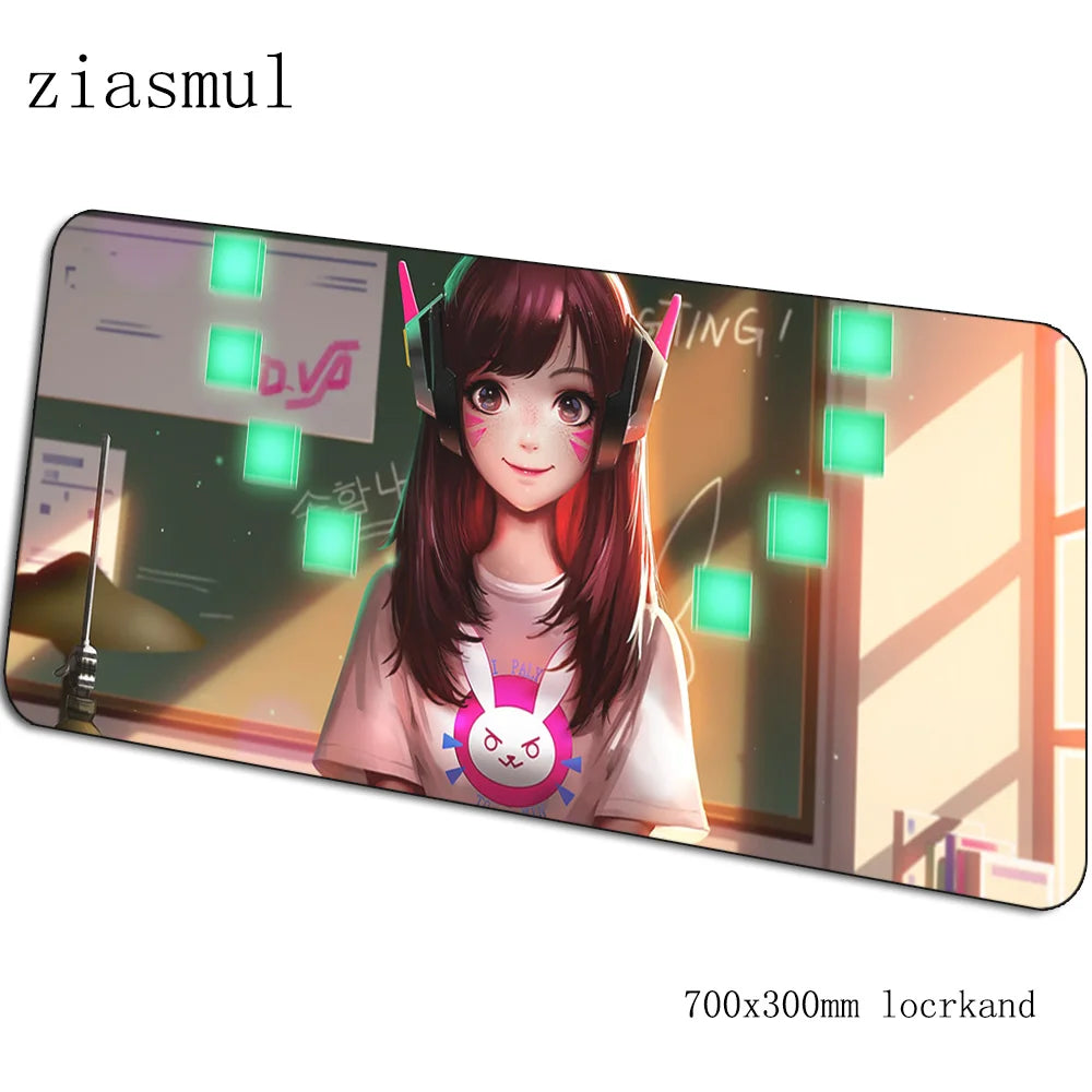 DVA-pelihiirimatto 70x30cm XL, gaming-hiirimatto PC:lle ja kannettavalle, suloinen pöytämatto pelaamiseen, joululahja pelaajalle, pelimatto, gamepad