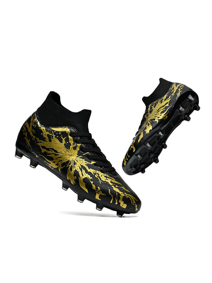 Chaussures de football pour hommes AG FG, crampons légers, semelle extérieure durable et antidérapante, tige confortable en PU, entraînement en plein air