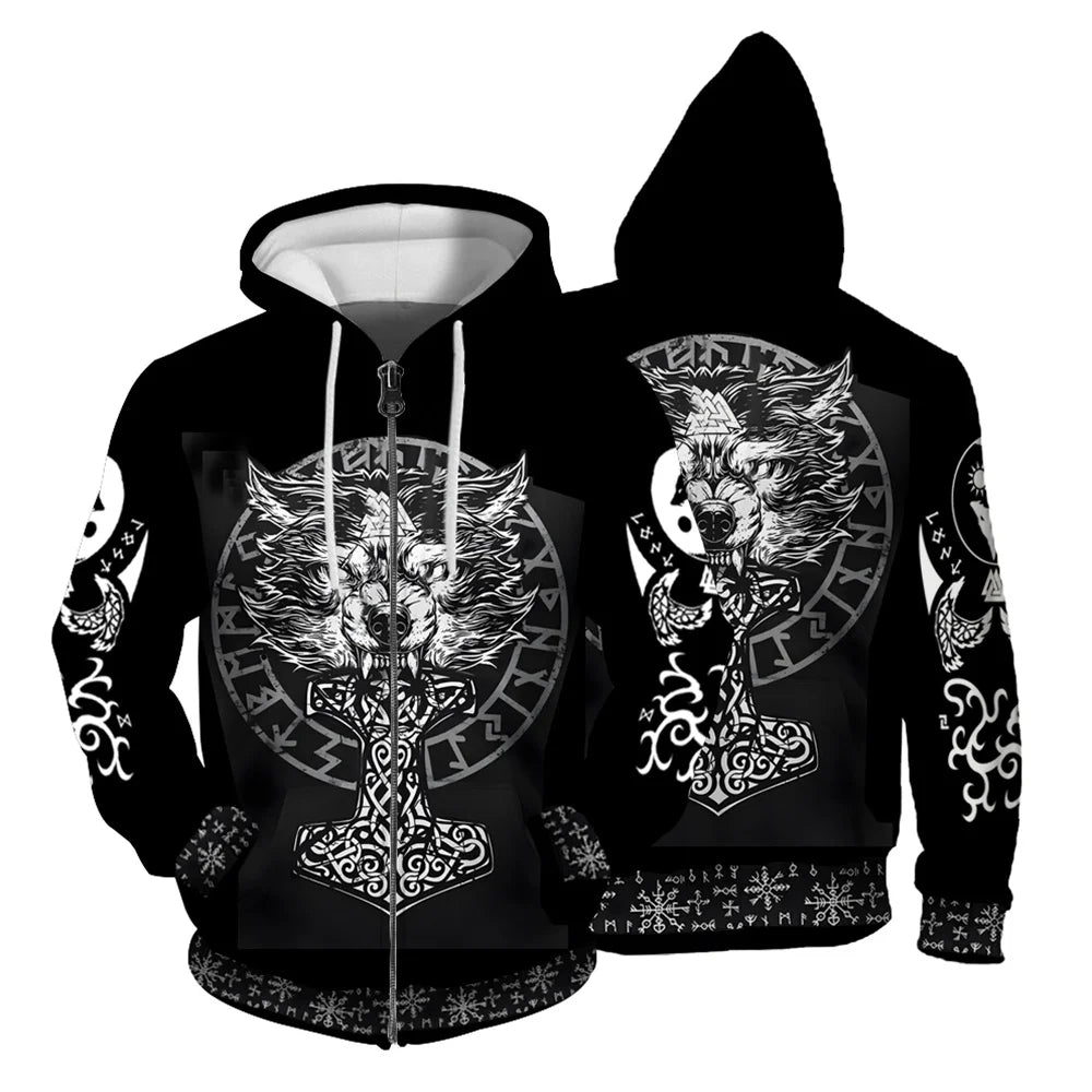 Autumn Sweatshirt New In Hoodies & Sweatshirts Comfortable Fashion Skull Print Keep Warm Clothing Man Hoodie Men's Clothing Tops, produit gaming premium Fraquane, produits de luxe