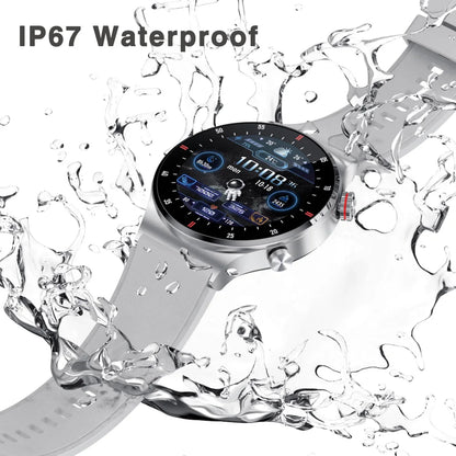 Luxury QW33 Smart Watches Men NFC Wireless Call Fitness Waterproof Sports Wrist Intelligent Smartwatches for Women Android 2026