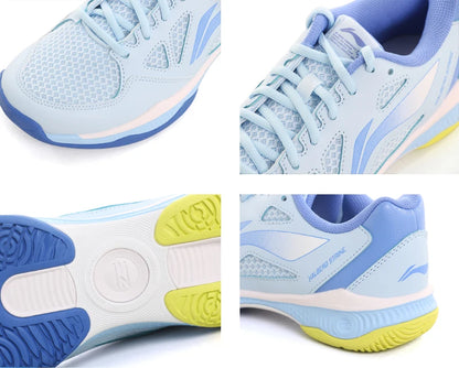 Li-Ning Unisex HALBERD STRIKE Badminton Shoes Breathable Comfortable Li-Ning Men Women Training Sneakers AYTV021