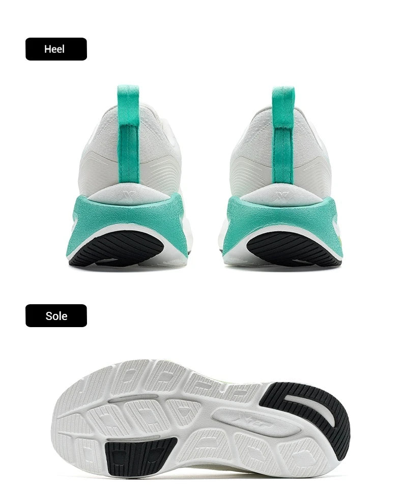 Xtep Lingbu 2.0 Running Shoes Male 2025 Spring ACE Support Feather Foam Sports Shoes  Stability Advanced Sneakers 875119110001