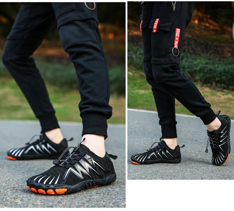 Men's Cross-Trainer | Barefoot & Minimalist Shoe | Zero Drop Sole | Wide Toe Box Aqua Shoes Five-Finger Swimming Shoes