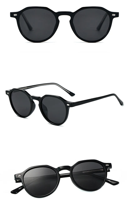 Ochelari de soare de modă Peekaboo TR90, UV400, pentru femei, verzi și maro, polarizați, pentru bărbați și femei, din acetat, unisex, stil de vară