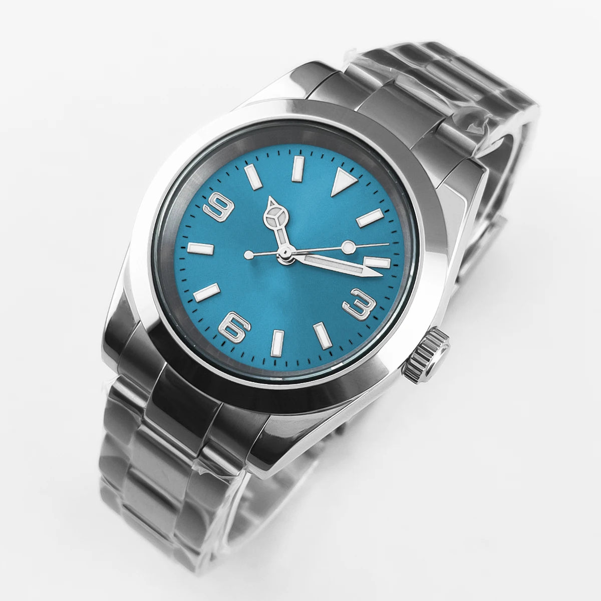 Custom Logo Luxury NH35 Watch for Women Men Watches 36MM/39MM Automatic Mechanical Wristwatches Sapphire Lume 10Bar Dive Reloj