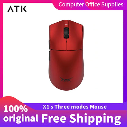 Novi ATK X1 SE Starlight bežični lagani miš PAW3395 26K DPI, upravljački program za Hub stranicu, 1000Hz, gaming miš, dodatna oprema za PC igrače