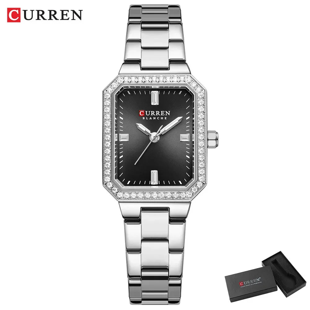 CURREN Elegant Quartz Ladies Wristwatch Top Brand Original Watch For Women Luxury Waterproof Luminous Watches