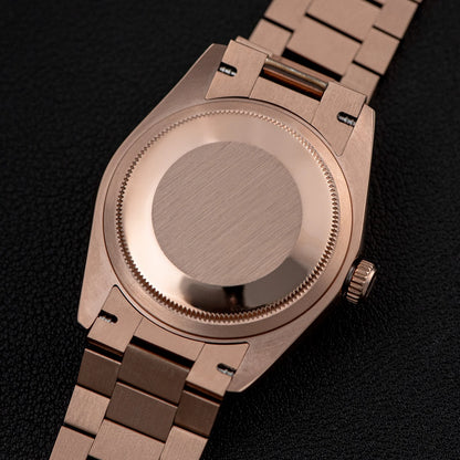 Sugess Watch of Men 36mm Date Automatic Retro Mechanical Wristwatches Sapphire Crystal RoseGold Dandong SL3034 Movement Day New