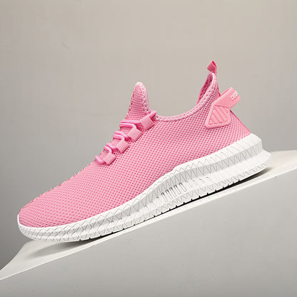 Breathable Men's Running Shoes Fashion Platform Men Casual Shoes Lightweight Women Vulcanized Shoes Flexible Anti-slip Sneakers