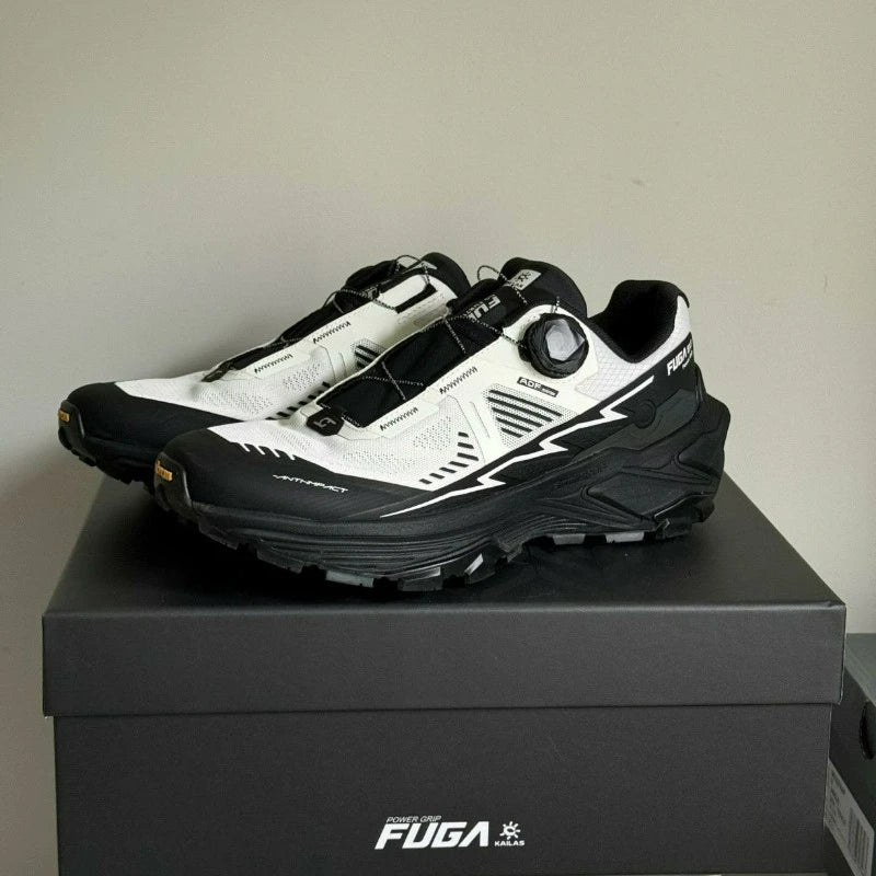 2026 Luxury Brand Trail Running Shoes Men Women Quick Lacing Outdoor Sports Shoes Unisex Anti Slip Jogging Shoe Couples