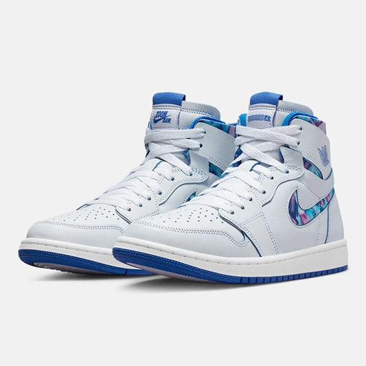 Aidot Nike naisten Air Jordan 1 Zoom -korkeavartiset tennarit DV5575-140