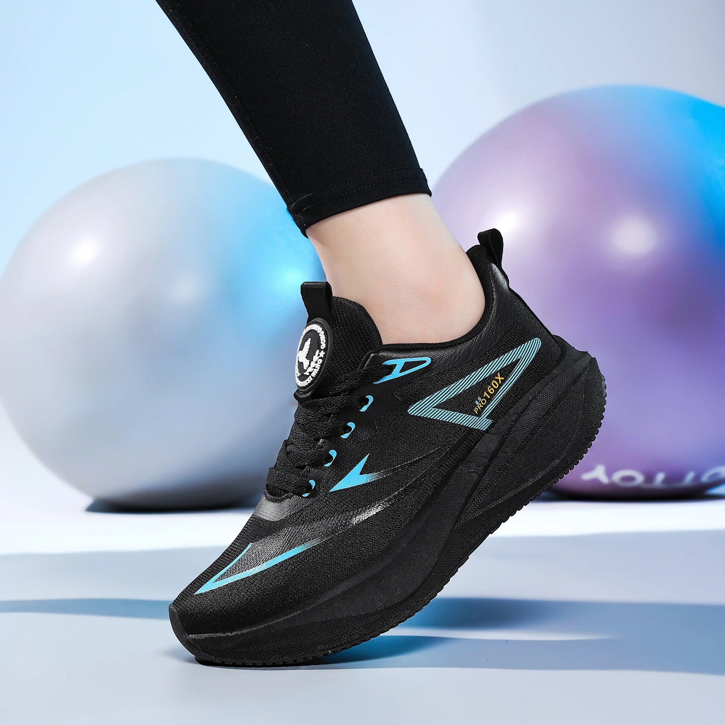 Running Shoes Carbon Plate Marathon Men's Sports Air Cushion Breathable Lightweight Women's Comfortable Athletic Outdoor Sneakers