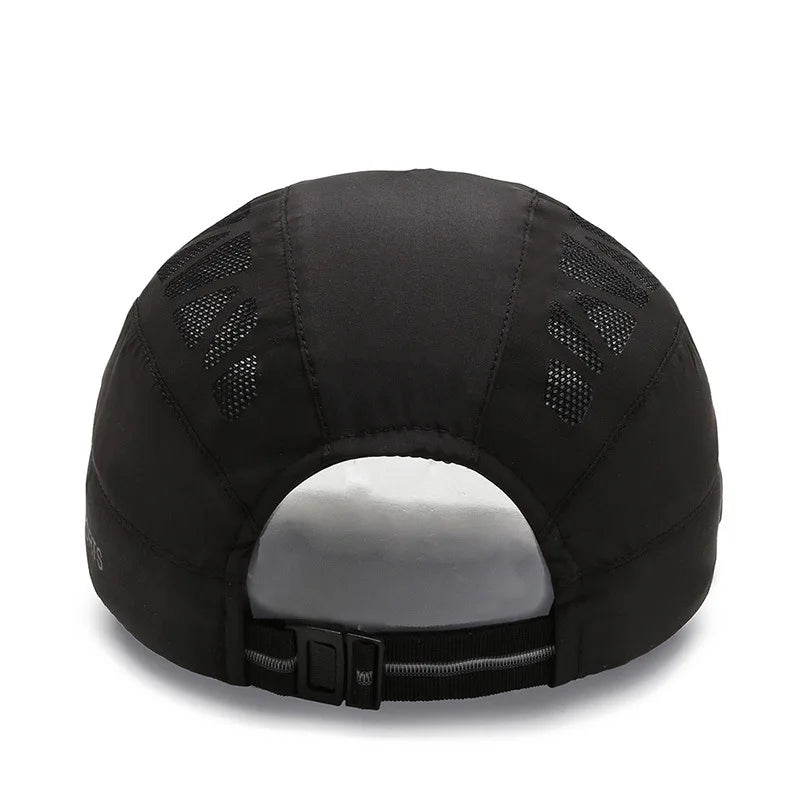 Unisex SPORTS Letter Printed Quick-drying Baseball Cap Sunhats Outdoor Summer Breathable Mesh Sunshade Caps Beret Visor Golf Hat