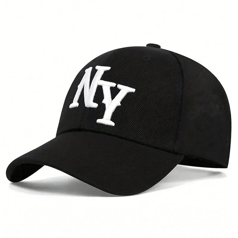 Embroidery NY letters NEW YORK Baseball Cap for Men Soft top Cotton sun hats Women Snapback sunbonnet Adult trucker caps ﻿