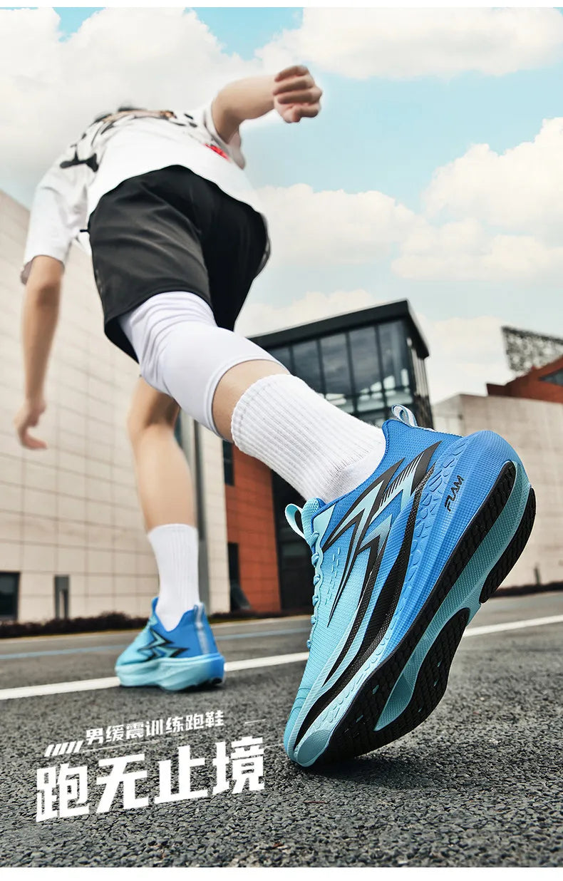 Running Shoes Carbon Plate Specialty Marathon Men's Sports Breathable Lightweight Women's Comfortable Athletic Non-slip Sneakers