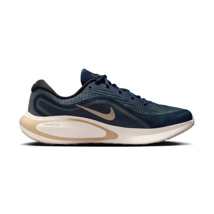 Nike Journey Run: Bequeme, vielseitige, atmungsaktive und leichte Low-Top-Freizeit-Laufschuhe für Herren – Blau FN0228-403