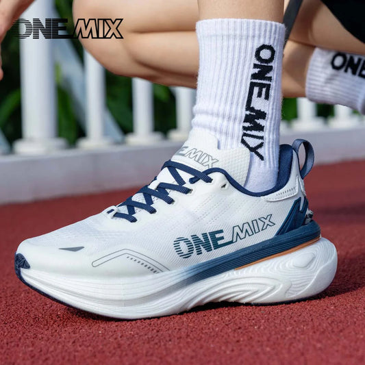 ONEMIX 2026 Jogging Running Shoes Unisex Lightweight Sneakers Road Wear-Resistant Fashion Sports Fitness Shoes