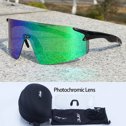 Ochelari de soare pentru ciclism marca NRC UV400 TR90, ochelari sportivi pentru bicicletă, MTB, mountain bike, pescuit, drumeții și călărie, pentru bărbați și femei