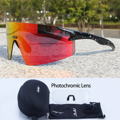 Ochelari de soare pentru ciclism marca NRC UV400 TR90, ochelari sportivi pentru bicicletă, MTB, mountain bike, pescuit, drumeții și călărie, pentru bărbați și femei