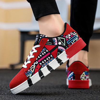 YRZL skateschoenen voor heren, canvas sneakers, casual ademende wandelschoenen, lichtgewicht platte herenschoenen, streetwear trend sportschoenen