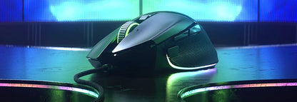 Original Razer Basilisk V3 Wired Gaming Mouse Gamer 26000 DPI Optical Sensor E-sports With RGB Lighting For PC Laptop