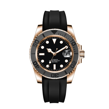 Customized Logo Reloj Men's Mechanical Automatic Wristwatch NH35 Movement 40mm Dial 100M Waterproof Sapphire Glass DIY Corgeut