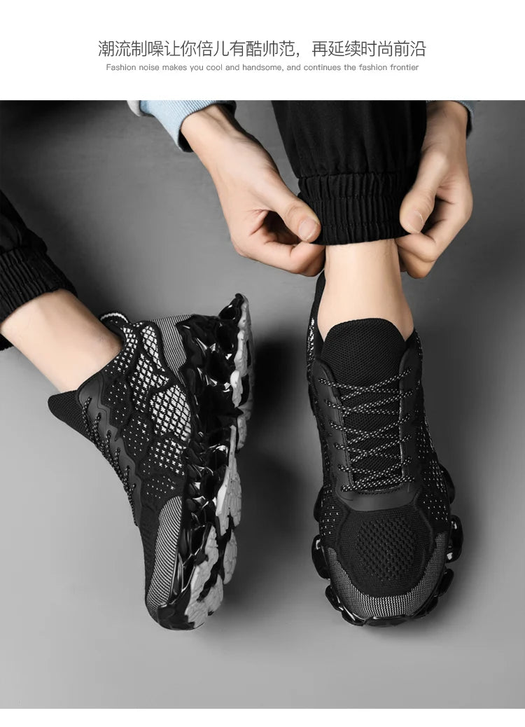 Herresko sneakers afslappede sko til mænd tenis luksussko trainers Race åndbare sko modeslippers løbesko til mænd