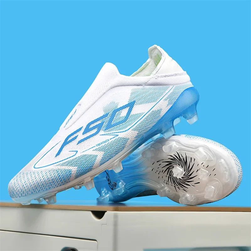 Chaussures de Football pour hommes, bottes de Football ultralégères pour adultes, crampons d'intérieur, antidérapants, Fg sur gazon, confortables, nouvelle collection