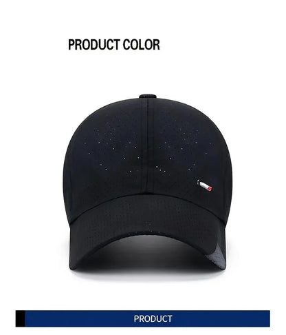 Quick-Dry Ultra-Breathable Baseball Cap - Lightweight & Adjustable with Fashionable Duckbill - Perfect for Outdoor Sports