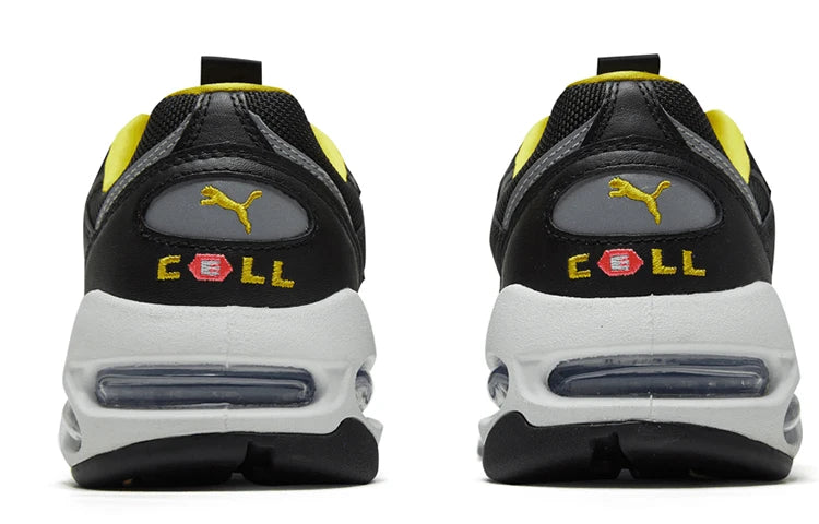 Baskets de ville Puma Cell Endura Rebound, modèle bas, noir et blanc, 369806-07.