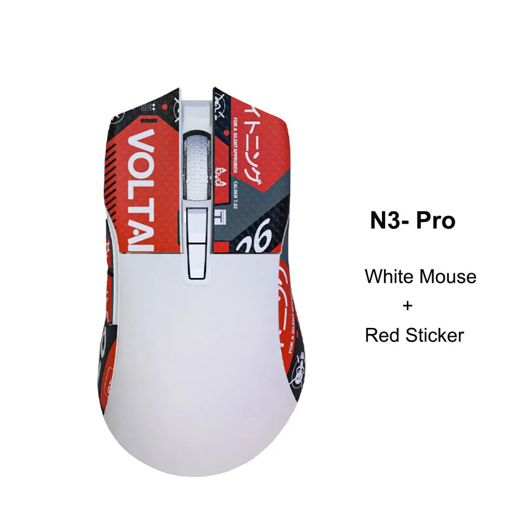 Motospeed Darmoshark N3 Pro Bluetooth – bezprzewodowa mysz gamingowa Double 8K, trójtrybowa, ładowalna, PAW3395, 64g, ergonomiczna mysz dla graczy