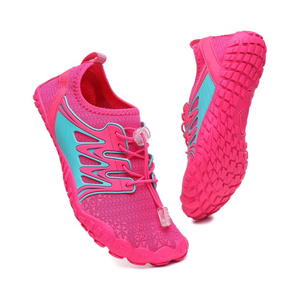 Men's Trail Running Shoes, Lightweight Athletic Zero Drop Barefoot Shoes Non-Slip Outdoor Walking Minimalist Shoes for Women