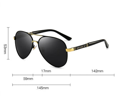 Ochelari de soare clasici Big Pilot pentru bărbați și femei, de lux, din metal, negri, de aviație, ochelari de soare pentru bărbați, la modă, pentru condus și vacanță, UV400, ochelari de protecție