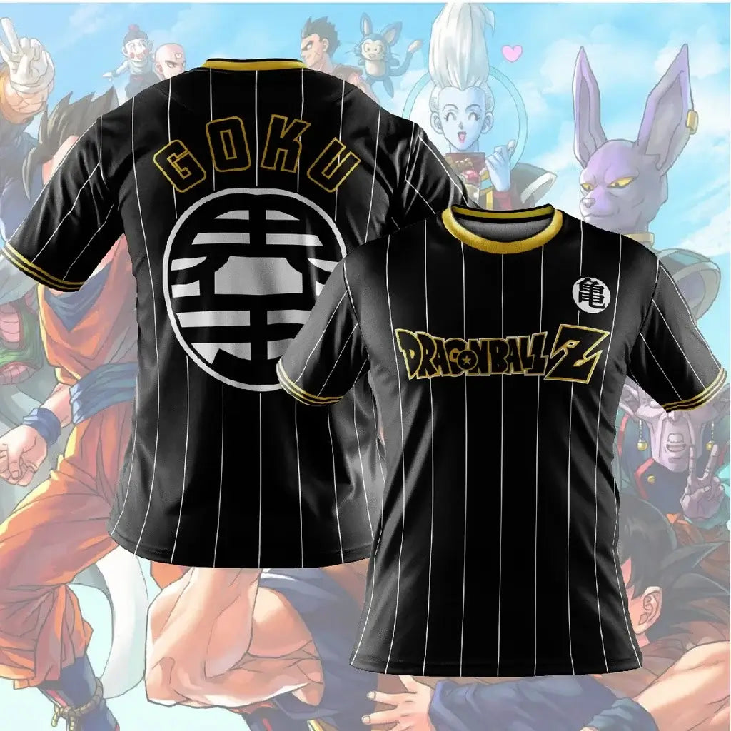 Cartoon Anime 7 Dragon Ball T-shirt for Children and Boys Cartoon T-shirt Short Sleeved Summer Men's Top Short Sleeved T-shirt, Produit gaming premium Fraquane