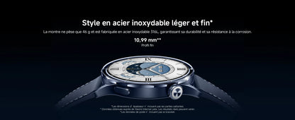[Official] Xiaomi Watch S5 46mm | 1.48" AMOLED display with ultra-thin frames, enhanced five-system dual-band GNSS, up to 21 days of ultra-long battery life, exquisite design with a top-grade stainless steel frame