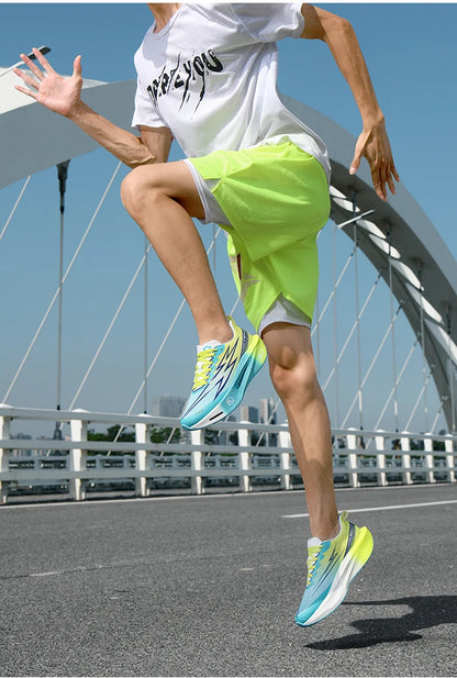 5.0 MIX Carbon Plate Running Shoes for Men and Women Racing Marathon Stable Rebound Shock-Absorbing Training Sneakers