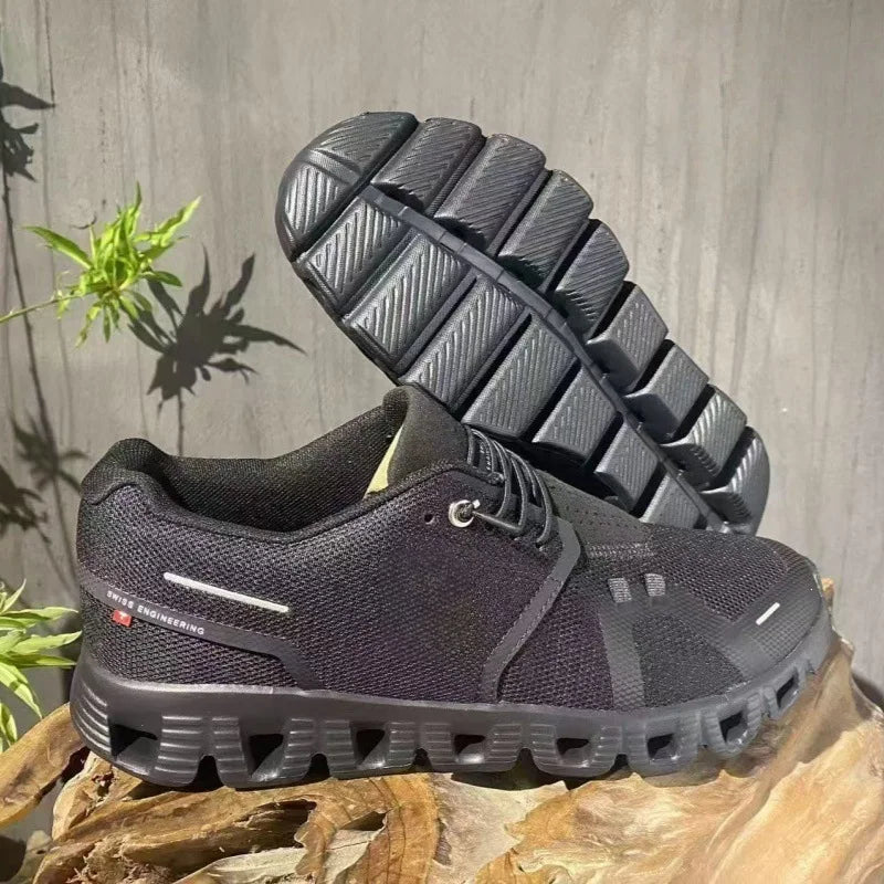 Sapatilhas de corrida outdoor leves, respiráveis e de cano baixo, unissexo, estilo desportivo casual, parte superior em PU e malha, antiderrapantes...