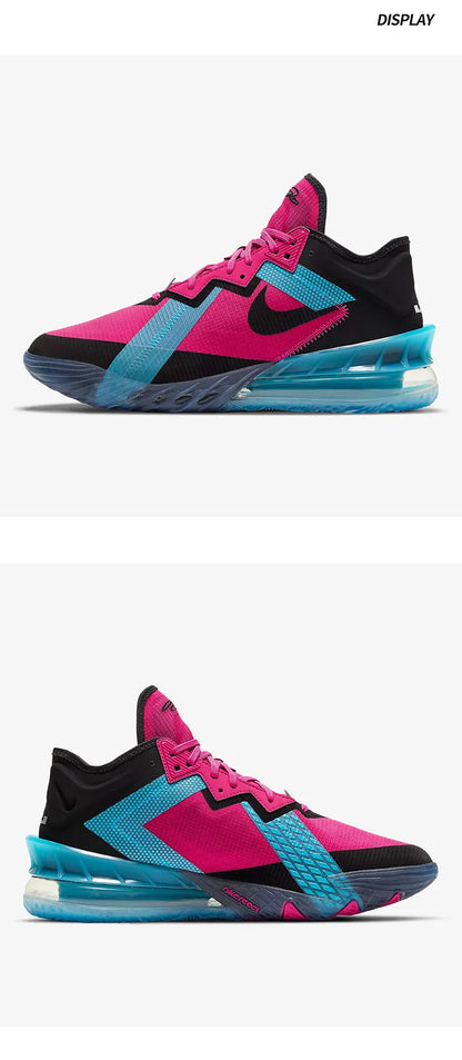 Nike Genuine LEBRON XVIII LOW EP Men's and Women's Sports Basketball Shoes CV7564-600