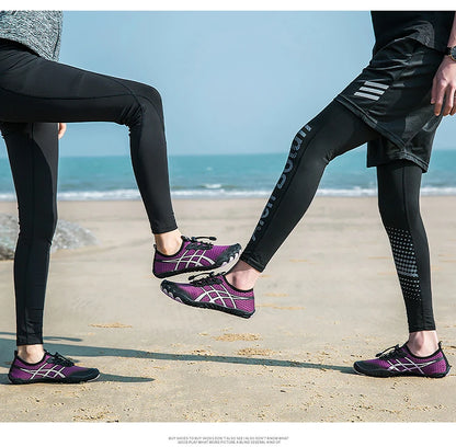 Aqua Shoes Herr Vattenskor Barfota strandskor Unisex Snabbtorkande utomhusskor Träningsskor Gymskor Sneakers Storlek 35–46