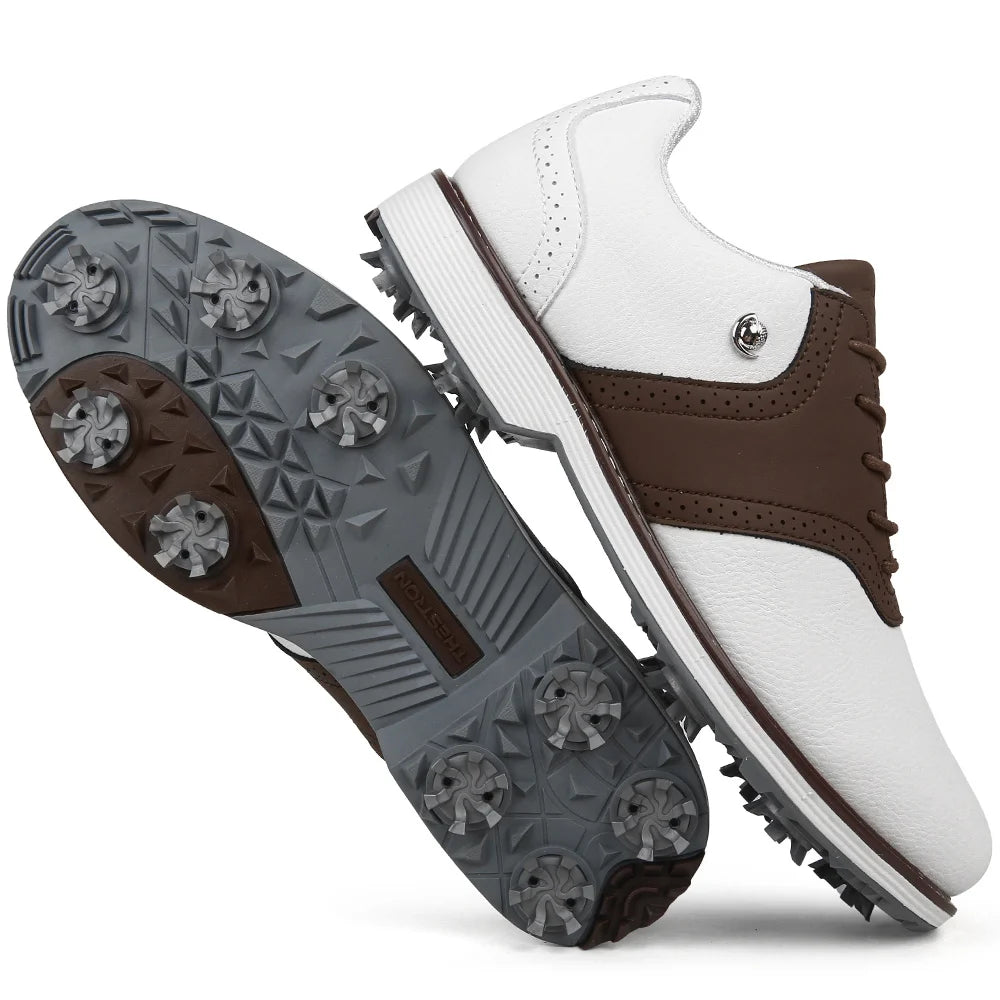 New Men Golf Shoes Professional Golfers Shoes Waterproof Comfortable Golf Footwears Non Slip