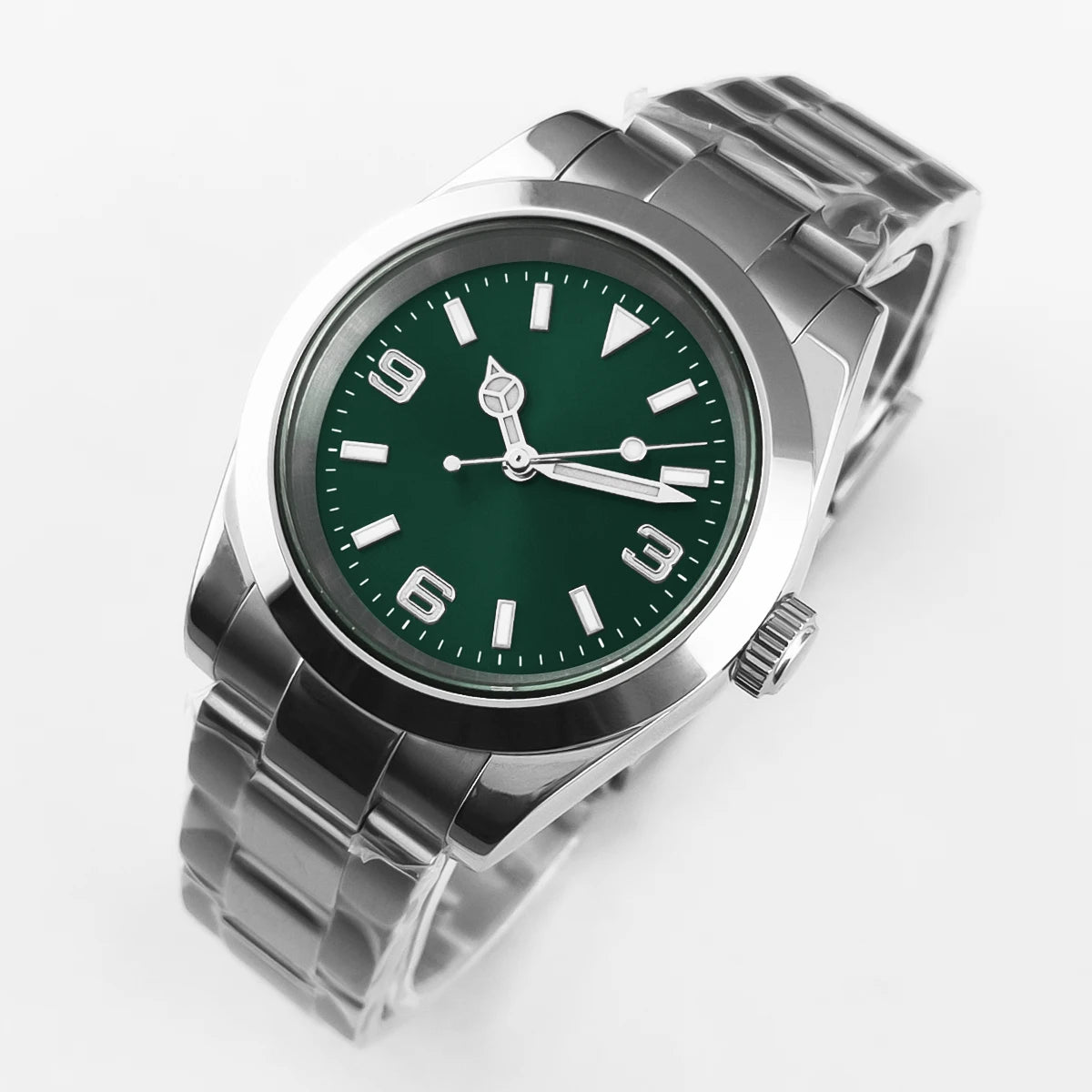 Custom Logo Luxury NH35 Watch for Women Men Watches 36MM/39MM Automatic Mechanical Wristwatches Sapphire Lume 10Bar Dive Reloj